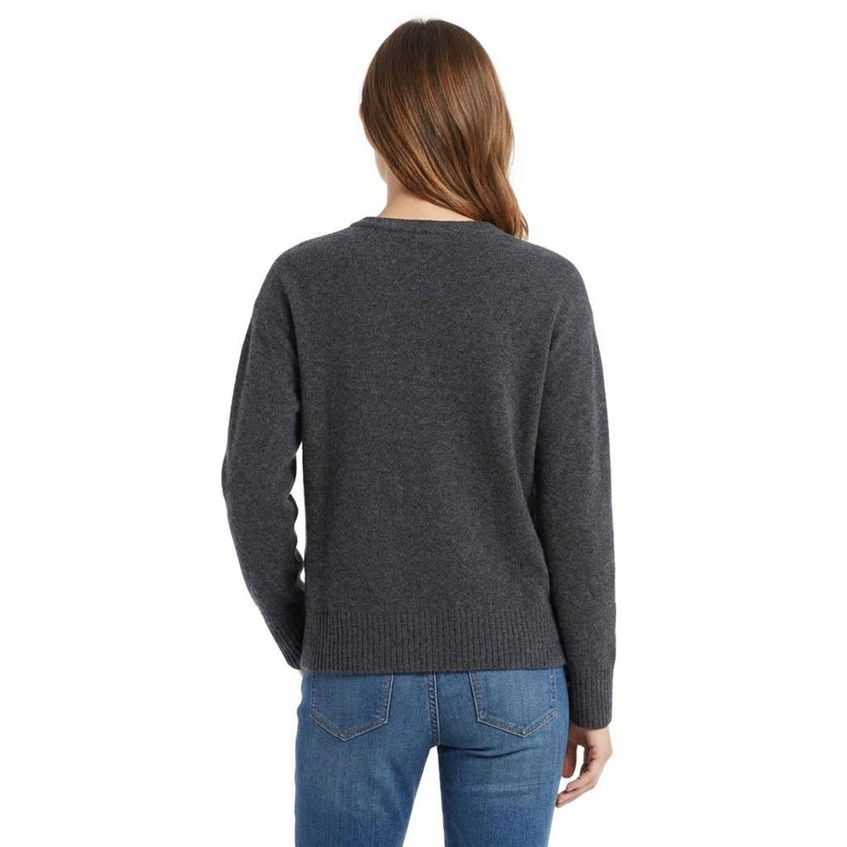 Womens Madison & Hudson Long Sleeve Dog Sweater