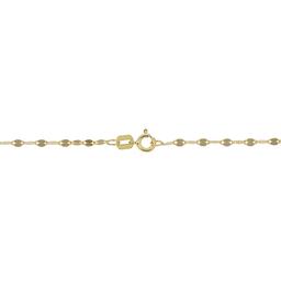 Gold Classics™ 16in. 10ky. Yellow Gold Mirror Flat Link Chain