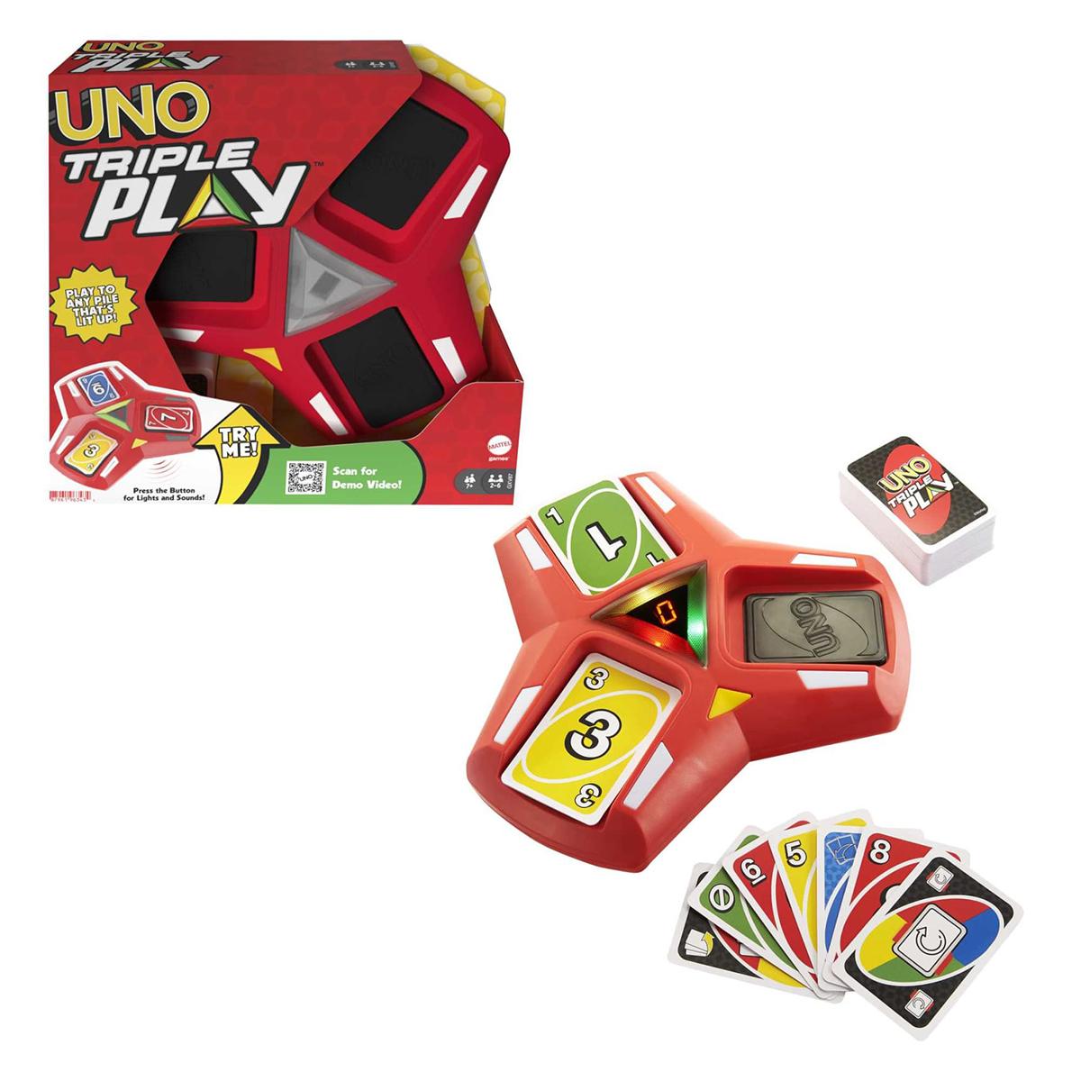 Mattel® Uno® Triple Play™ Card Game