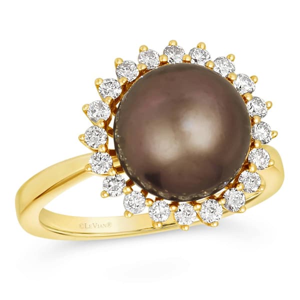 Le Vian&#40;R&#41; Chocolate Pearls&#40;R&#41; & Nude Diamonds&#40;tm&#41; Statement Ring - image 