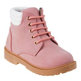 Little Girls Rugged Bear Lace-Up Boots