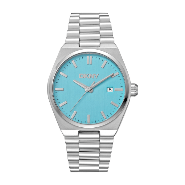 Mens DKNY Date Blue Dial Bracelet Watch - DK1G135M0025 - image 
