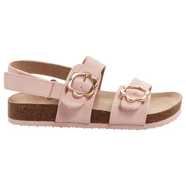 Big Girls White Mountain Gingham Sandals