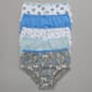 Girls (7-16) René Rofé® 5pk. Jade Dogs/Hearts/Bows Briefs - image 2