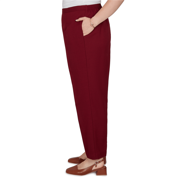 Plus Size Alfred Dunner Union Square Pull On Pants - Short Length