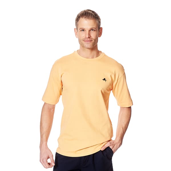 Mens Joe Marlin Solid Fish Logo Tee - image 