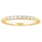 Nova Star(R) Yellow Gold 1/4ctw. Lab Grown Diamond Band Ring - image 1