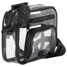 Madden Girl Clear Camera Crossbody w/ Zip Pouch