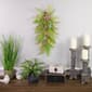 Northlight Seasonal Artificial Fern & Succulents Teardrop Swag - image 3