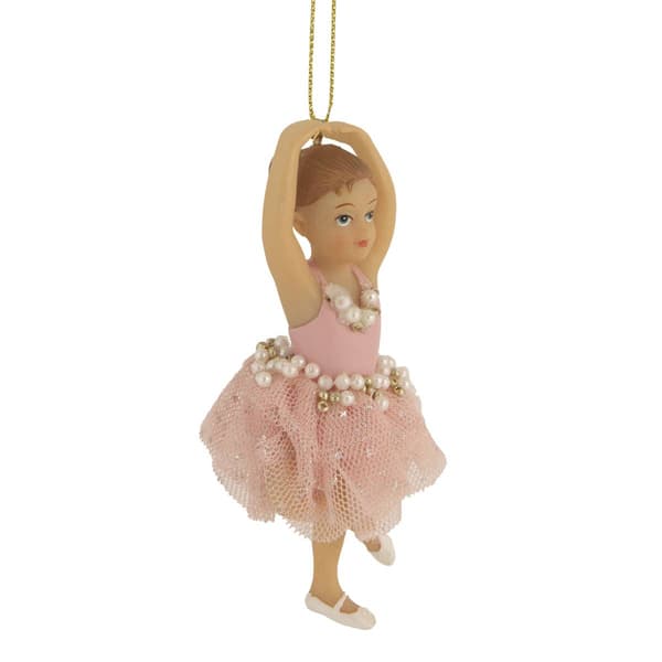 Northlight Seasonal 4.25in. Ballerina Girl Christmas Ornament