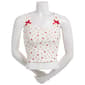 Juniors Derek Heart Floral Cinched Straps with Bow Tank Top - image 1