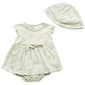 Baby Girl (NB-9M) Adley & Hudson Seashell Bodysuit Sundress w/Hat - image 1