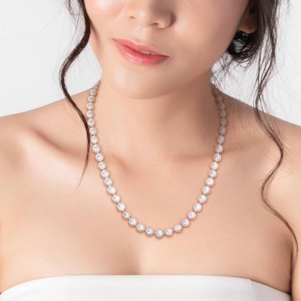 Gemstone Classics&#8482; Freshwater Cultured Pearl 3pc. Necklace Set