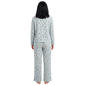 Petite Jessica Simpson Long Sleeve Roses Notch Collar Pajama Set - image 2