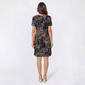Petite Connected Apparel Tiered Patchwork Sheath Dress - image 2