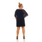 Plus Size MSK Capelet Illusion Overlay Sheath Dress - image 2