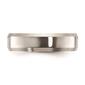 Mens Endless Affection&#8482; Highly Polished 6mm Beveled Edge Band - image 3