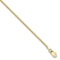 Gold Classics™ 10kt. Gold 1mm Round Box Chain Bracelet - image 2