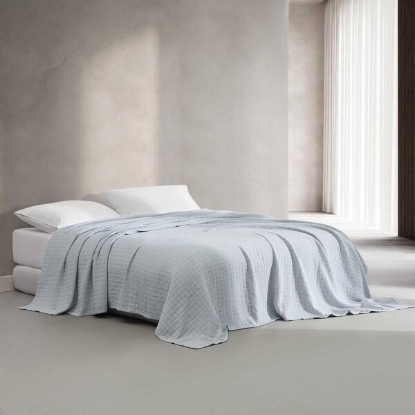 Calvin Klein Essential Garment Washed Cotton Coverlet - image 