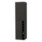 FM FURNITURE Maya Black Wengue Tall Bar Cabinet - image 1