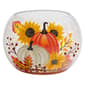 Home Essentials Sunshine & Pumpkins Lighted Bowl - image 2