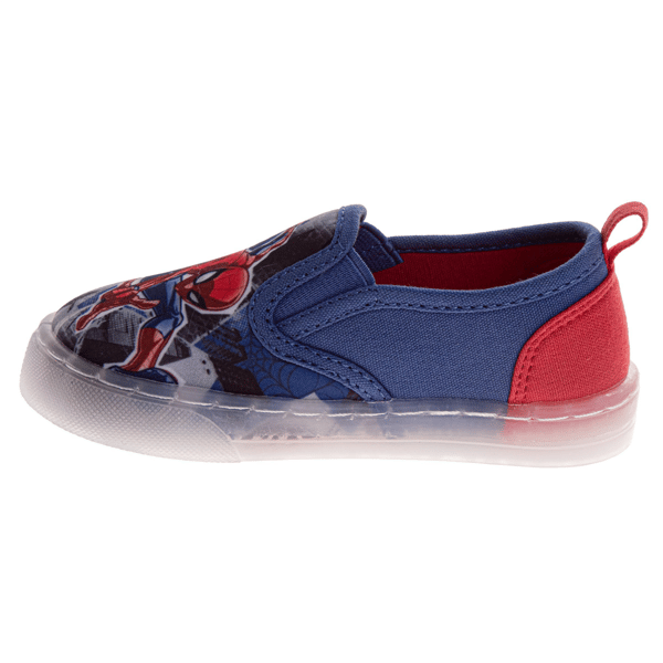 Little Boys Marvel™ Spider-Man Slip On Canvas Sneakers