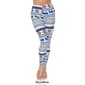 Womens White Mark Snowflake Leggings - image 5