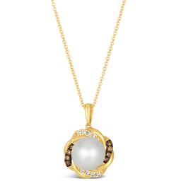 Le Vian® Vanilla Pearls™ Diamond Pendant Necklace
