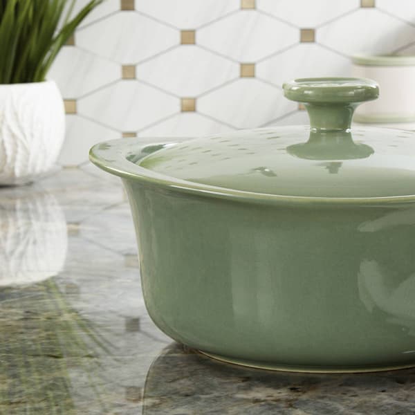 BergHOFF Balance 4.5qt. Stone Casserole w/ Stone Cover