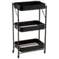 Farberware&#40;R&#41; 3-Tier Foldable Rolling Cart - image 1