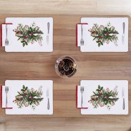 Avanti Pine & Ivy 8-Piece Placemat and Napkin Set