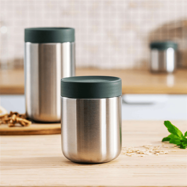 BergHOFF Nommie Stainless Steel 17oz Food Container
