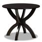 Baxton Studio Anila Dark Brown Finished Wood 5pc. Dining Set - image 3