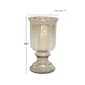 9th & Pike&#174; Brown Glass Traditional Candle Holder - 14x8 - image 7