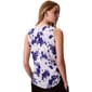 Womens Calvin Klein Textured Abstract Floral Tank Top - image 2