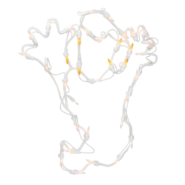 Northlight Seasonal 15in. Ghost Halloween Window Silhouette Décor