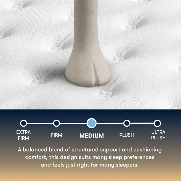 Perfect Sleeper Cascade Canyon 13" Medium Mattress -Queen