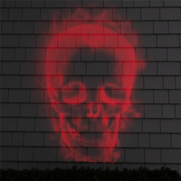 Northlight Halloween Skull Outdoor Light Show Projector