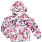 Toddler Girl Bebe Sherpa Zip Hoodie Jacket - Vanilla - image 1