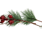 Northlight 6.5ft. Pre-Lit LED Pine & Berry Christmas Garland - image 4