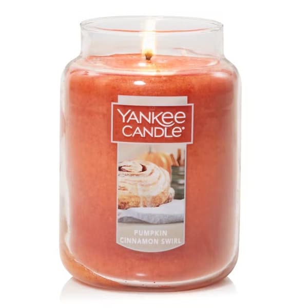 Yankee Candle&#174; 22oz. Pumpkin Cinnamon Swirl Jar Candle
