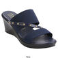 Womens Italian Shoemakers Kadee Wedge Sandals - image 7