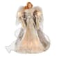 Kurt S. Adler 10 Light 14in. Silver and Grey Angel Tree Topper - image 1