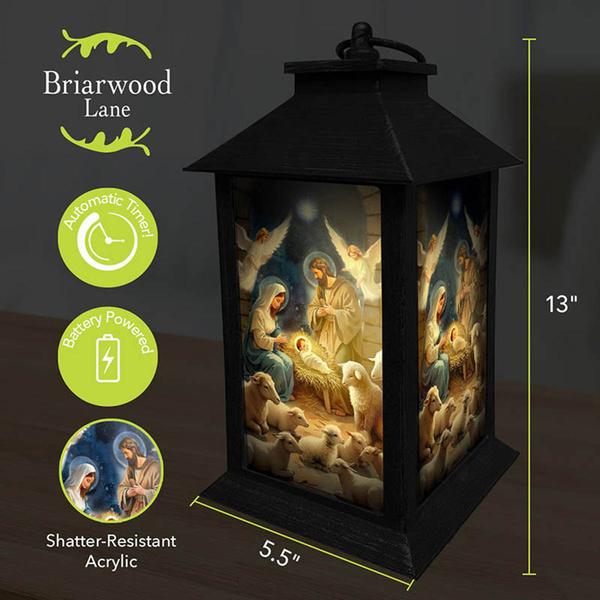 Briarwood Lane Christ is Born Lantern