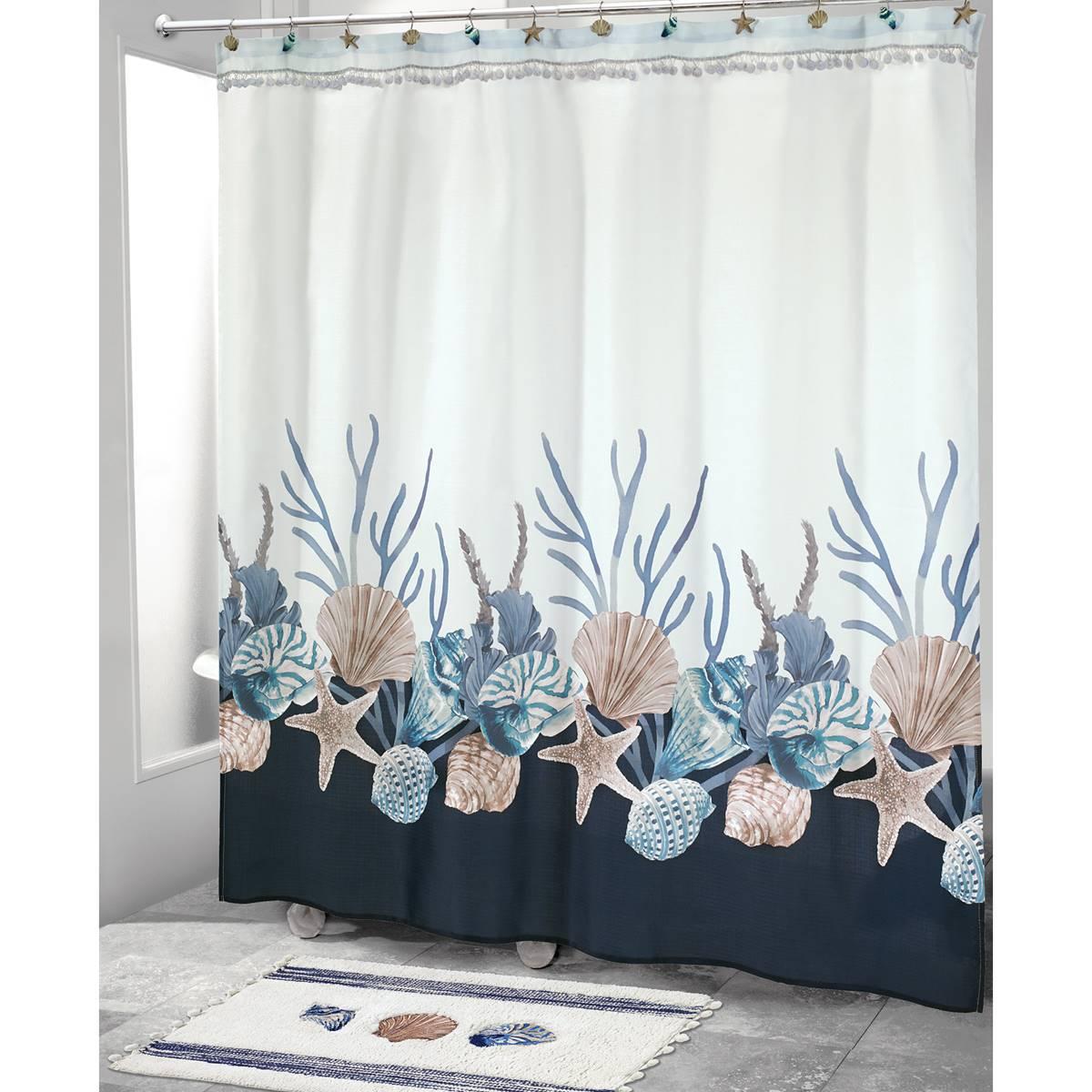 Avanti Blue Lagoon Shower Curtain