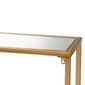Baxton Studio Alessa Gold Finished Metal & Mirrored Glass Table - image 5