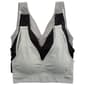 Plus Size Nautica 3pk Seamless Bralette w/Lace Trim - NT1583-3PKE - image 2