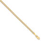 Gold Classics&#8482; 2.3mm. 14kt. Gold Beveled Curb Chain Necklace - image 2