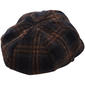 Womens Madd Hatter Plaid Newsboy Hat - image 2