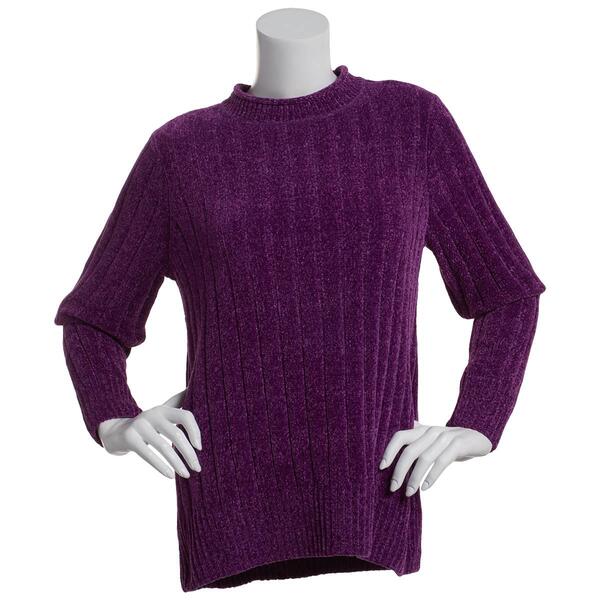 Plus Size Hasting & Smith Long Sleeve Roll Neck Sweater - image 